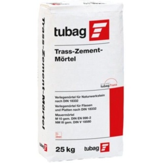 TUBAG TZM 10 Trass-Zement-Mörtel 25 kg Sack