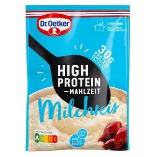 Dr. Oetker Dr.Oetker High Protein, Mahlzeit Milchreis 104g