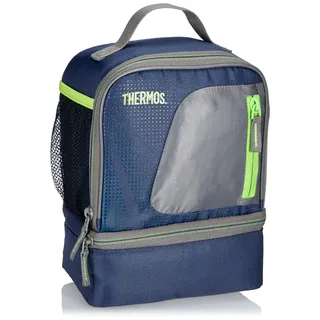 Thermos Radiance Lunch-Tasche mit 2 Fächern, Marineblau