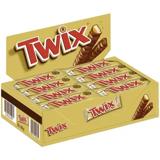 Twix Schokoladenriegel Classic 32 x 50 g (1,6 kg)