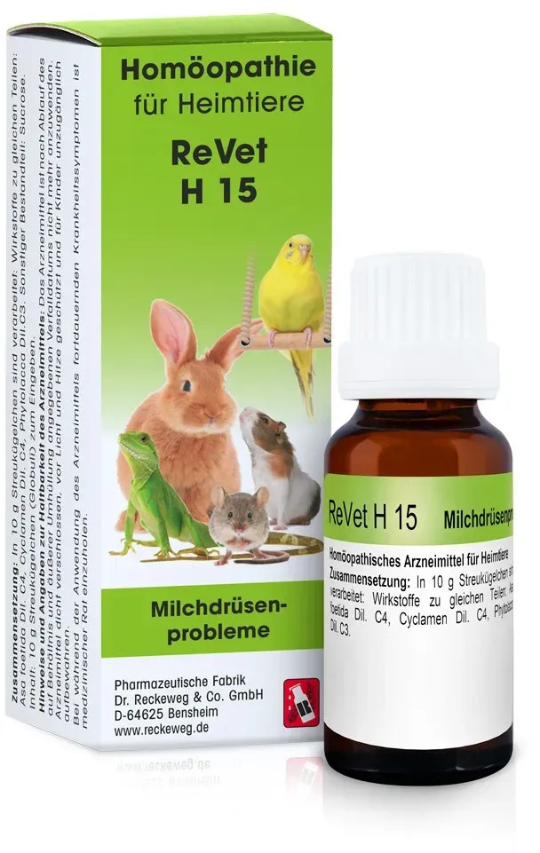 REVET H 15 Globuli f.Heimtiere 10 g