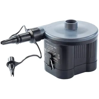 infactory Batterie Luftpumpe: Elektrische Luftpumpe, Batteriebetrieb, 40 Watt (Batteriebetriebene Pumpe, Elektrische Batterie, Ballon)