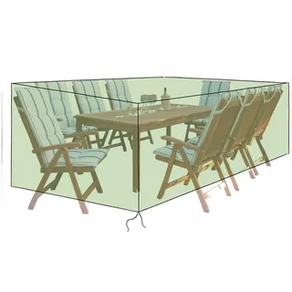 GRASEKAMP Gartenmöbel Abdeckung 250 x 210 x 90 cm Grün