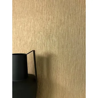 Newroom Vliestapete, Gold Tapete Modern Unifarbe - Universal Einfarbig Glitzer Uni Glamour Struktur Monochrom für Wohnzimmer Schlafzimmer Küche, Universal, Einfarbig goldfarben