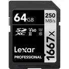 LEXAR SDXC-Card 64GB Professional UHS-II (1667x)