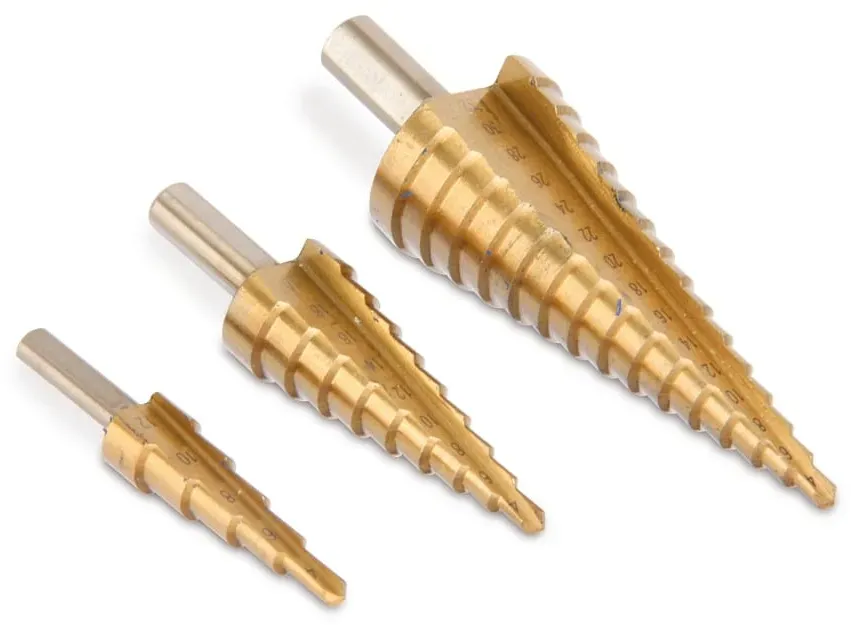HSS Stufenbohrer-Set in Metallkassette