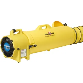 Ramfan Hochleistungslüfter UB20, mit Quick-Couple-Behälter und 4,6m Lutte