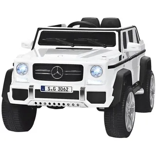 Costway Mercedes Benz Kinderauto 12V weiß (COSTWAY)