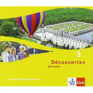 Ernst Klett Verlag Découvertes 3. Série jaune: Dreifach-Audio-CD für Lernende und Lehrende 3. Lernjahr (Découvertes. Série jaune (ab Klasse 6). Ausgabe ab 2012)