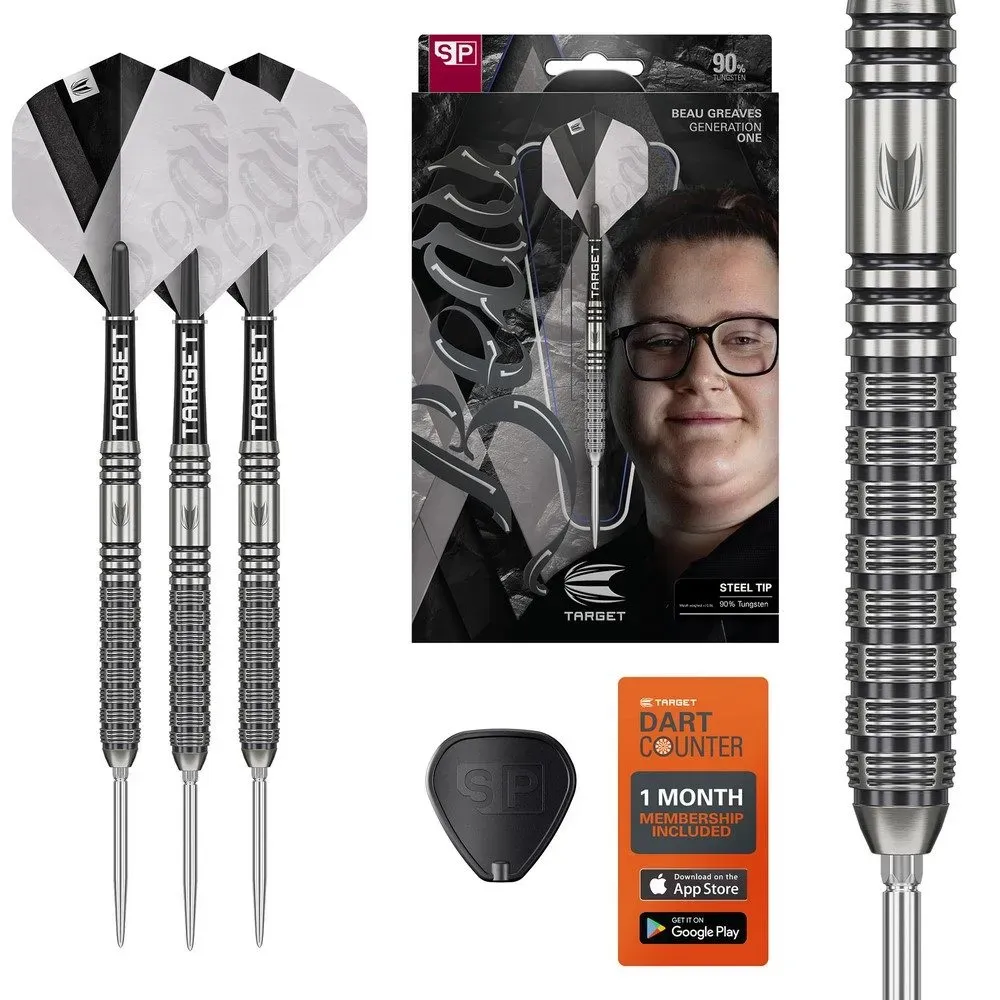 Target Beau Greaves G1 Swiss Point Steeldarts - 25g