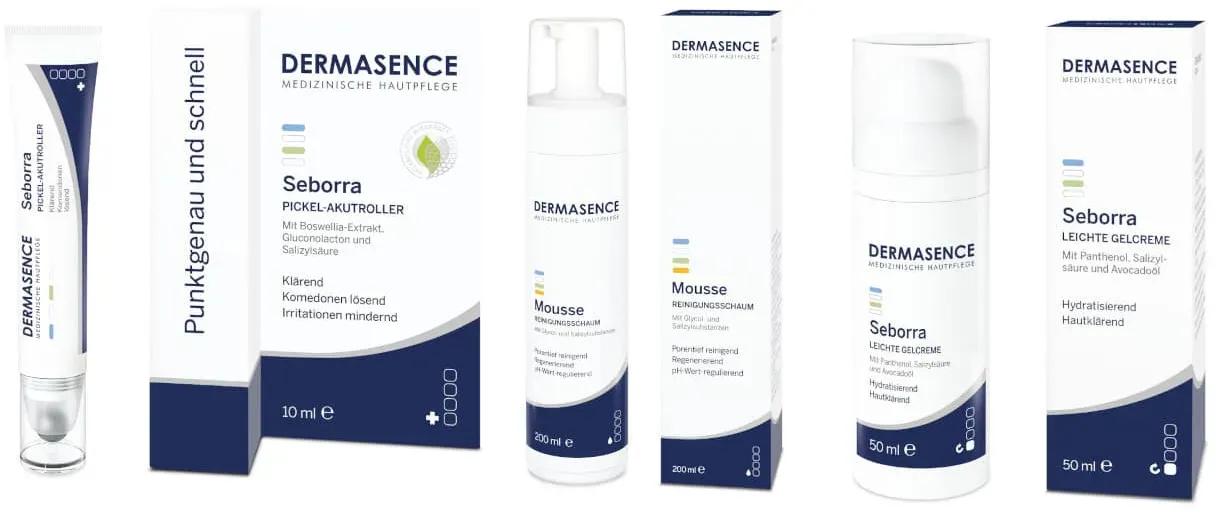 DERMASENCE Hautpflege Set gegen Pickel & Mitesser 1 Sparset
