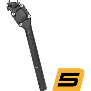 Ergotec PM-705N Federstütze - Black - 350 mm