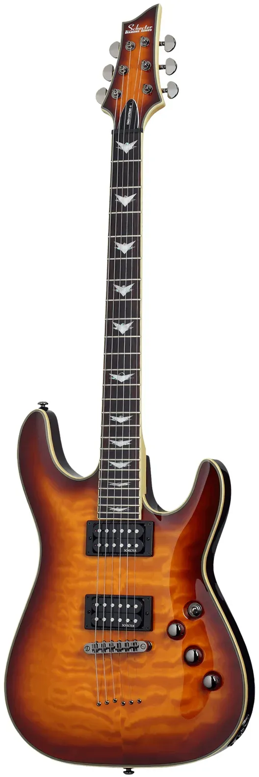 Schecter Omen Extreme 6 Vintage Sunburst - E-Gitarre