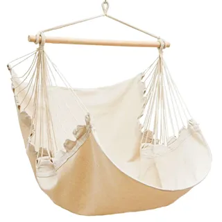 AMANKA XL Hängesessel Outdoor 155x125cm - Garten Relaxsessel Outdoor Hängesessel Indoor