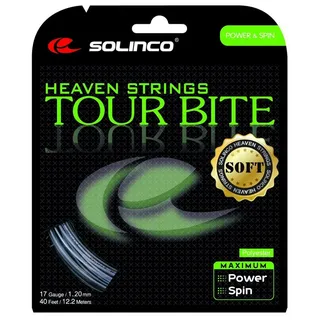 Solinco Saitenset Tour Bite Soft, Silber, 12.2 m, 0555220121900016