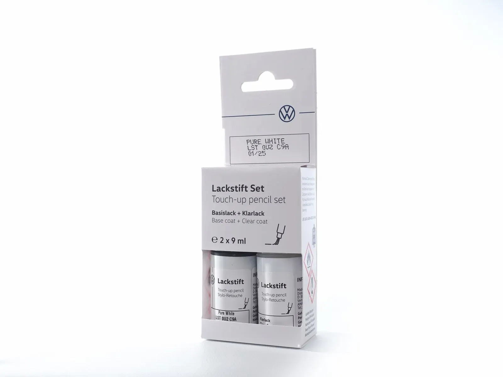 Original Volkswagen Audi Lackstift-Set Utopiablau-Metallic