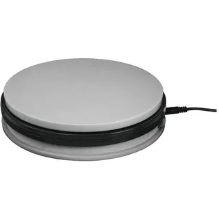 Europalms Drehteller 25cm bis 25kg, Schwarz