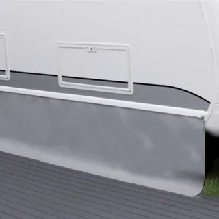 Hindermann Bodenschürze Premium, Höhe 75 cm - Meterware,