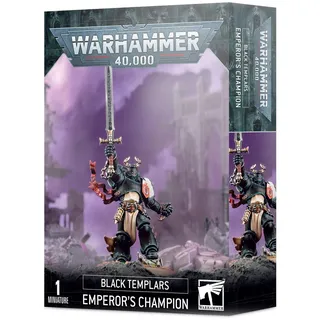 Games Workshop Warhammer 40k - Black Templars Le Champion de l'Empereur