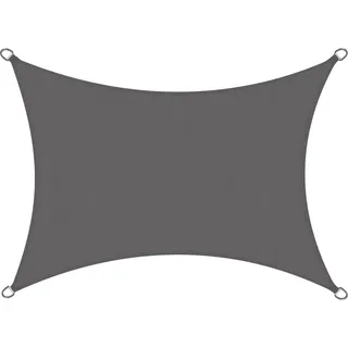 Sol Royal Sonnensegel rechteckig Wasserdicht 4x5m SolVision PS9, Anthrazit - Dunkelgrau