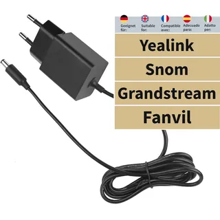 GEQUDIO HN-Power Netzteil kompat. für Yealink, Snom, FAV