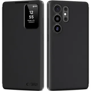 TECH-PROTECT Galaxy S25 Ultra Smart Wallet Case schwarz