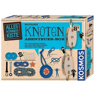 Kosmos Knoten Abenteuer-Box Bastelset
