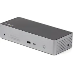 StarTech DK31C4DPPDUE (USB-C, 14 Ports), Dockingstation + USB Hub, Grau, Schwarz