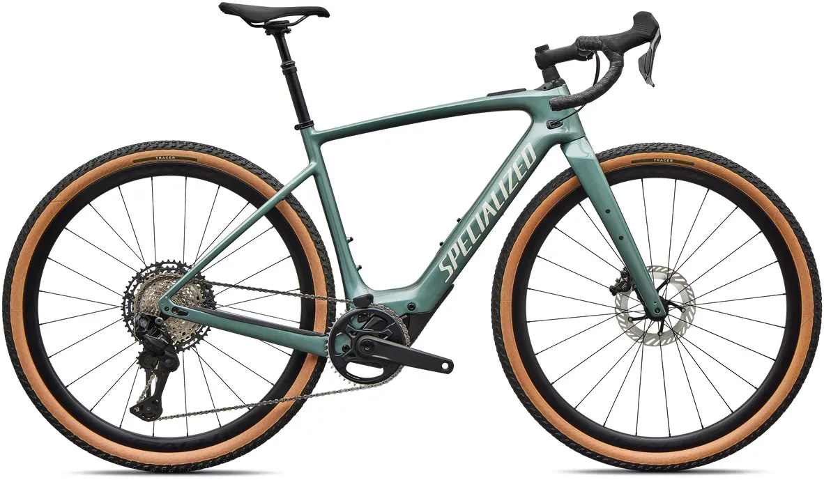 Specialized Turbo Creo 2 Expert Shimano GRX Di2 Gravel-E-Bike Fjord Metallic / Birch