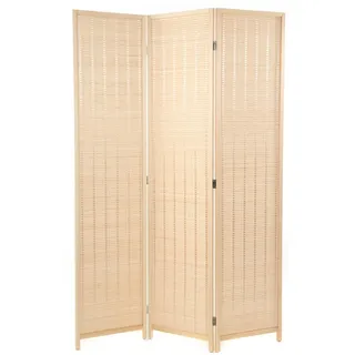 DESIGN DELIGHTS Raumteiler, Natur, Holz, Rechteckig, 120x170x3 cm, Wohnzimmer, Raumteiler & Paravents, Paravents