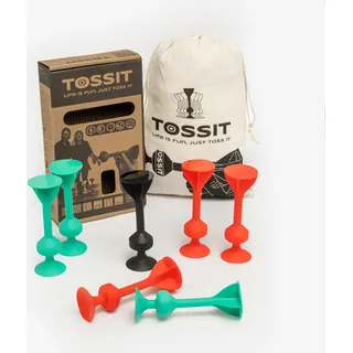 Tossit Spiel Original rot/türkis Einheitsfarbe No Size