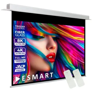 eSmart Expert CSX Deckeneinbau Leinwand 187 x 140 cm (92") 4:3