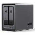 Ugreen Black Week % | NASync DXP2800 2-Bay NAS 0/2 SATA, 0/2 M.2 SSD, 1x 2.5GbE, 8GB RAM