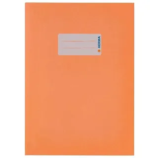 Herma Heftumschlag glatt orange Papier DIN A5