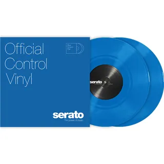 Serato 25,4 cm (10 Zoll) Serato Control-Vinyl – Standardfarben – Blau (Paar)