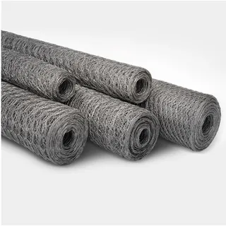 Floordirekt Drahtzaun Kaninchendraht 100 cm Silber
