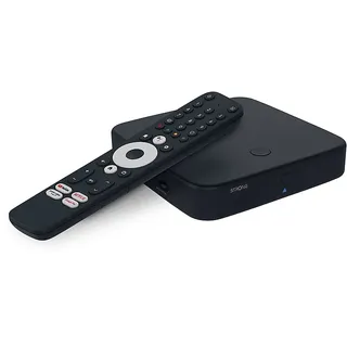 Strong SRT 423 4K Google TV Streaming Box (incl. DVB-T2 HD, DVB-C, DVB-C2) Smart Box, Schwarz