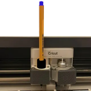 ULROAD 2x Adapter Stiftehalter passend für Cricut Maker, Maker3, Maker4, Explore 1-3 und Air 1-2 | Made in Germany | 100% Passgenau | Stift-Adapter | Passend für Stabilo Fineliner 0.4 Point88+68