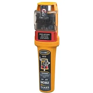Ocean Signal MOB2 – AIS mit integriertem GPS für Personal Man Overboard Sicherheit – Kompakte, wasserdichte und zuverlässige maritime Notfallleuchte