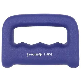 HMS Schlagring griffhantel aus gusseisen mit neoprenbeschichtung HMS HANTEL Gusseisengewicht bedeckt Neopren CK15 CASTET 1,5 KG