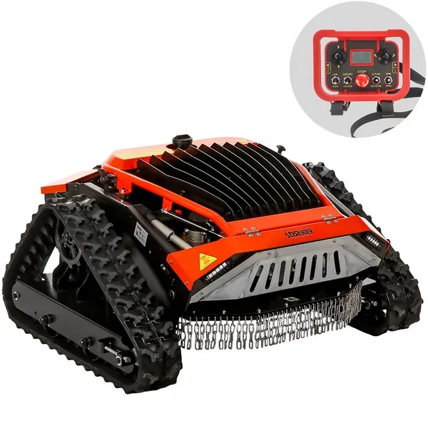 Stocker Titan 500   Ferngesteuerter Hybrid-Schlegelmäher (Benzinmotor + Batterie)