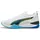 Handballschuhe Unisex White PUMA Black Glowing