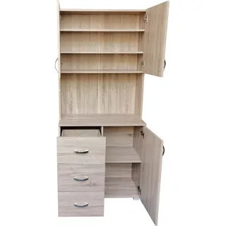 Hti-Living Küchenschrank Sonoma Blanca