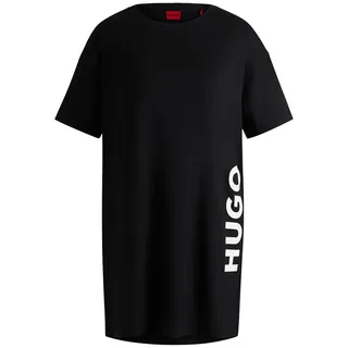 Hugo Unite 01 Nachthemd Mit Kurzen Ärmeln - Black - XL