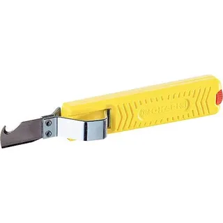 Jokari Kabelmesser 28H Standard (Hakenklinge, zum Abisolieren von Rundkabeln 8-28 mm, einstellbare Schnitttiefe, langlebig) 460277
