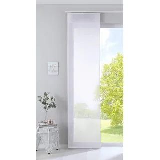 Gardinenbox Nizza Paneelwagen 60 x 245 cm weiß