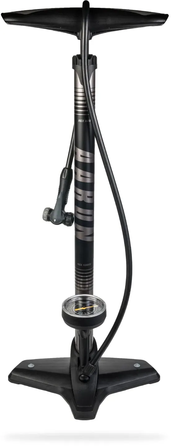 AARON Sport One Fahrradpumpe - Schwarz / Grau