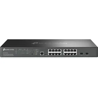 TP-Link SG3218XP-M2 Rackmount 2.5G Managed Switch, 16x RJ-45, 2x SFP+, 240W PoE+ (SG3218XP-M2)