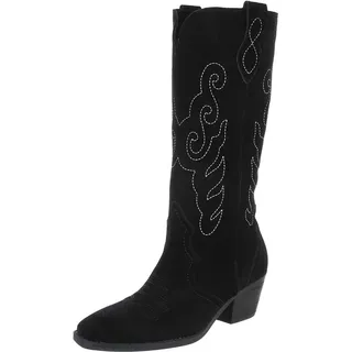Ital-Design Cowboyboots Damen Schwarz 36