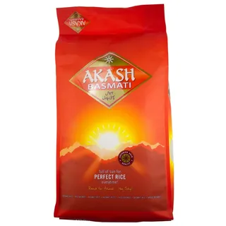 AKASH Basmatireis, 1er Pack (1 x 5 kg Packung)